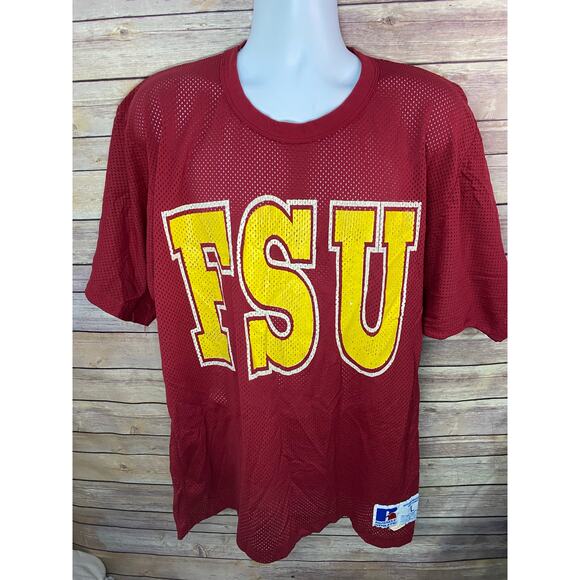 Florida State Seminoles VTG  Russell Athletic Football Jersey Large Made in USA - Picture 1 of 9